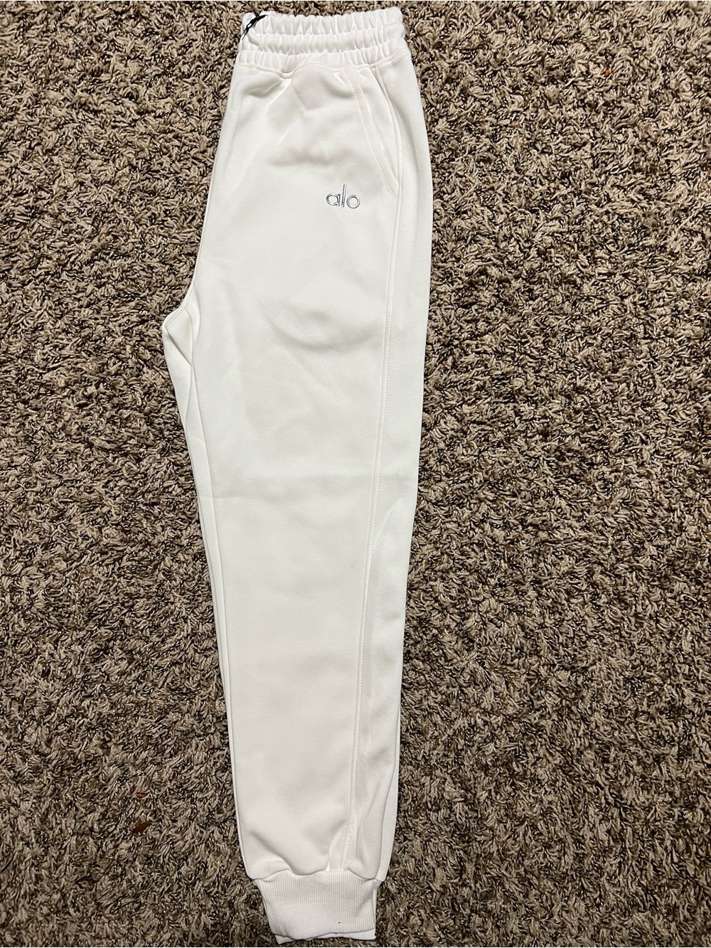 ALO Yoga Kids Cream Jogger Pants